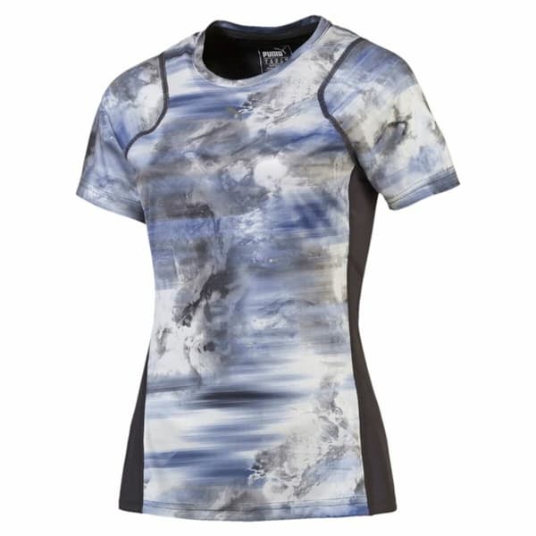 T-shirt med kortärm Dam Puma Graphic Tee Blå - L