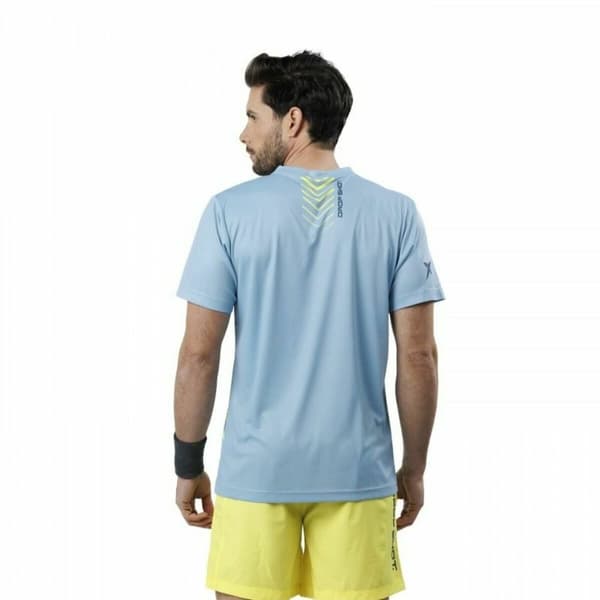 T-shirt med kortärm Herr Drop Shot Bentor Lima Aquamarine - XL