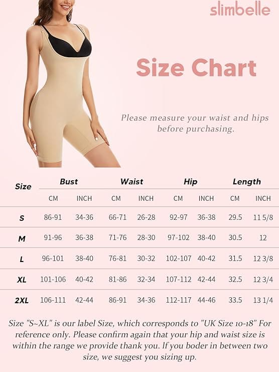 Bodysuit Korsett 2--pack XL SLIMBELLE
