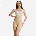 Miniatyrbilde 2 av 3: Shapewear Biker med høyt liv M/L - Beige