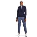 Miniatyrbillede 4 af 4: Under Armour Golf Halv Lynlå Sweatshirt Storm Blå M Kvinde