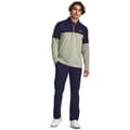 Pikkukuva 3 / 4: Under Armour Golf Puoliksi Vetoketjullinen Pusero Storm Midlayer Vihreä,Sininen XL Nainen