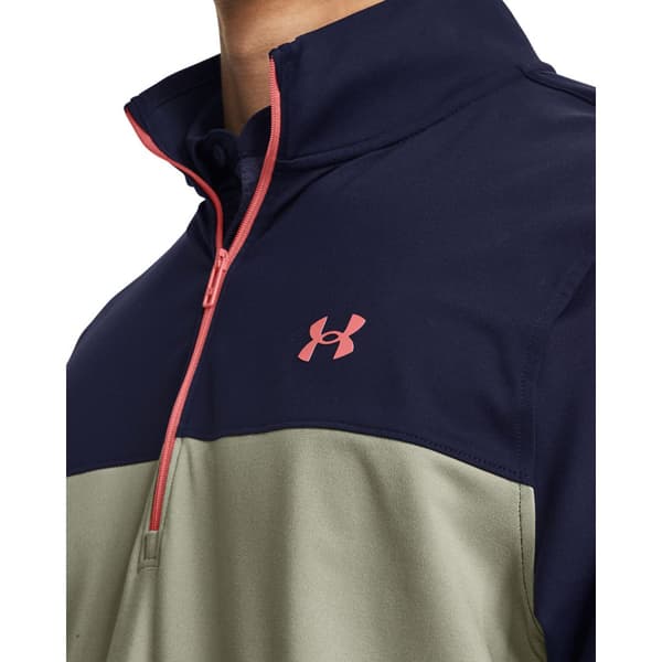 Under Armour Golf Puoliksi Vetoketjullinen Pusero Storm Midlayer Vihreä,Sininen XL Nainen