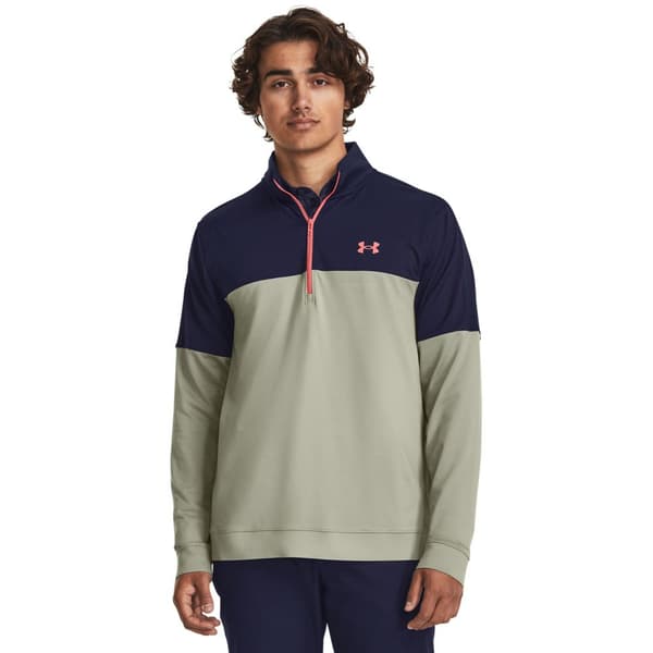 Under Armour Golf Puoliksi Vetoketjullinen Pusero Storm Midlayer Vihreä,Sininen XL Nainen