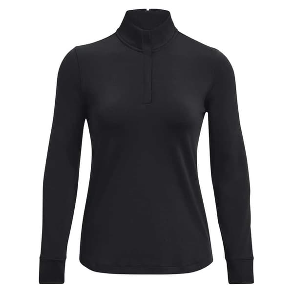 Under Armour Golf Puoliksi Vetoketjullinen Pusero Playoff Musta M Nainen