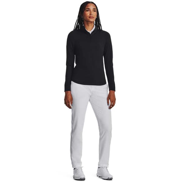 Under Armour Golf Puoliksi Vetoketjullinen Pusero Playoff Musta M Nainen
