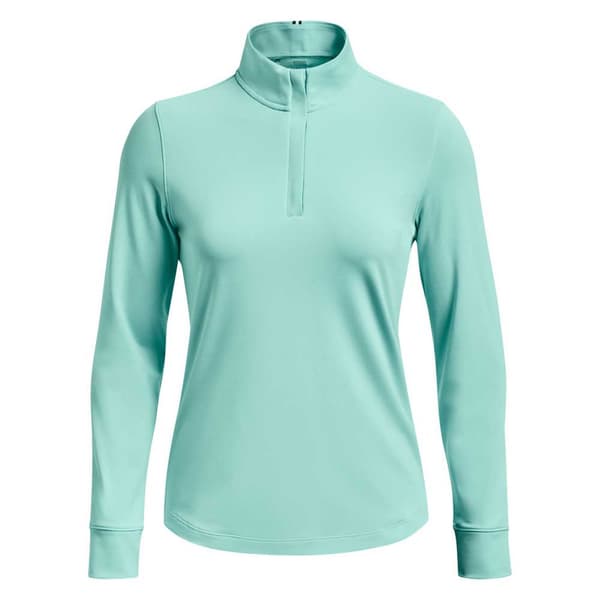 Under Armour Golf Tröja Med Halv Dragkedja Playoff Blå M Kvinna