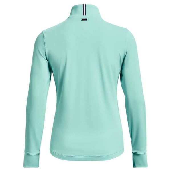 Under Armour Golf Tröja Med Halv Dragkedja Playoff Blå M Kvinna
