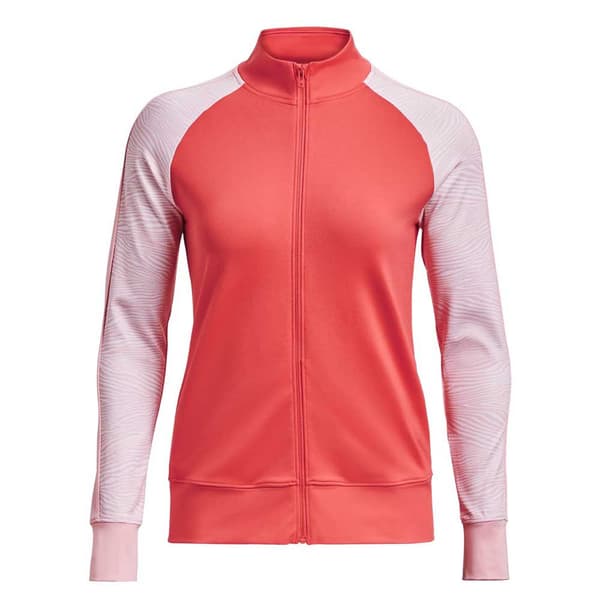 Under Armour Golf Sweatshirt Med Fuld Lynlås Storm Midlayer Rød,Rosa M Kvinde