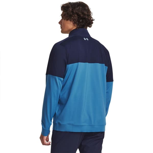 Under Armour Golf Tröja Med Halv Dragkedja Storm Midlayer Blå M Kvinna