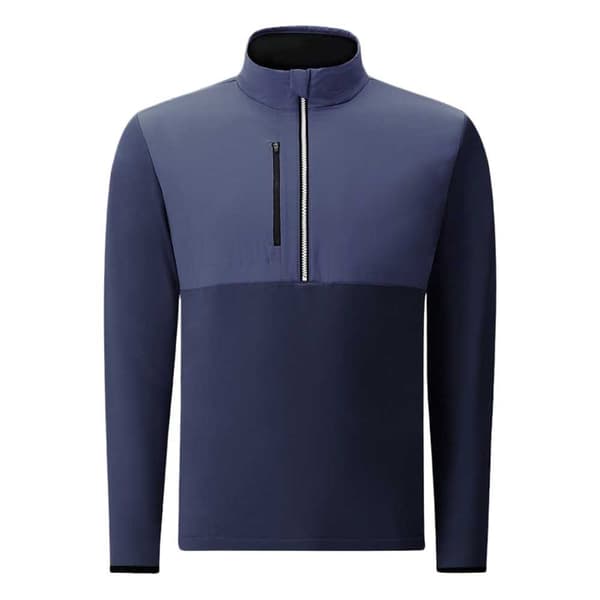 Chervo Halv Lynlå Sweatshirt Papaleo Sort 56 Kvinde
