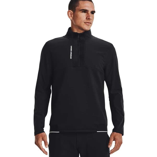 Under Armour Golf Halv Lynlå Sweatshirt Storm Daytona Sort 2XL Kvinde