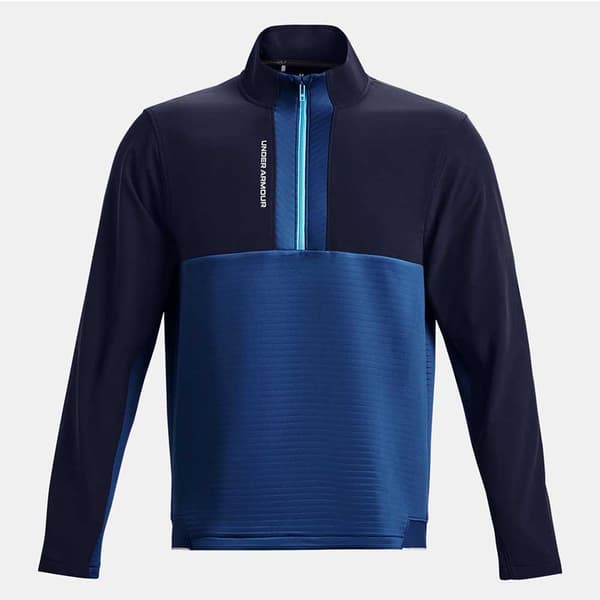 Under Armour Golf Halv Lynlå Sweatshirt Storm Daytona Blå S Kvinde