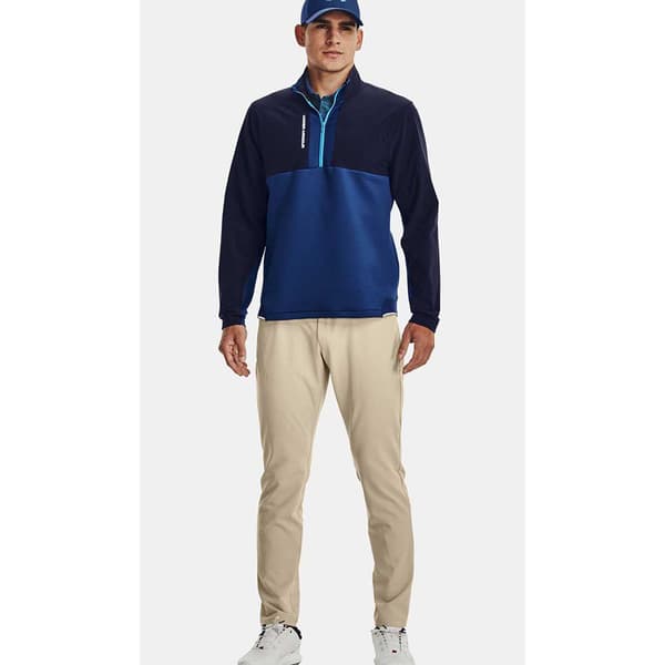 Under Armour Golf Halv Lynlå Sweatshirt Storm Daytona Blå S Kvinde