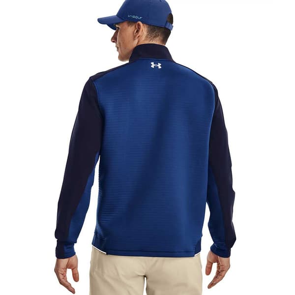 Under Armour Golf Halv Lynlå Sweatshirt Storm Daytona Blå S Kvinde