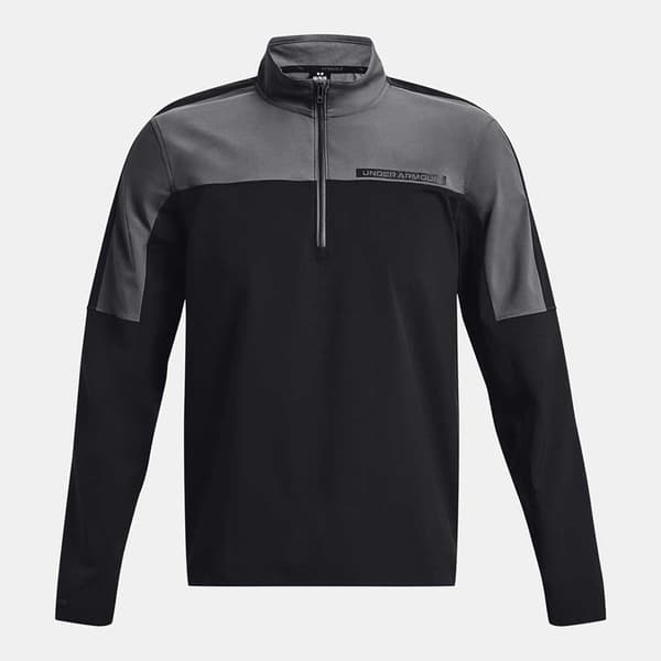 Under Armour Golf Puoliksi Vetoketjullinen Pusero Storm Windstrike Musta M Nainen