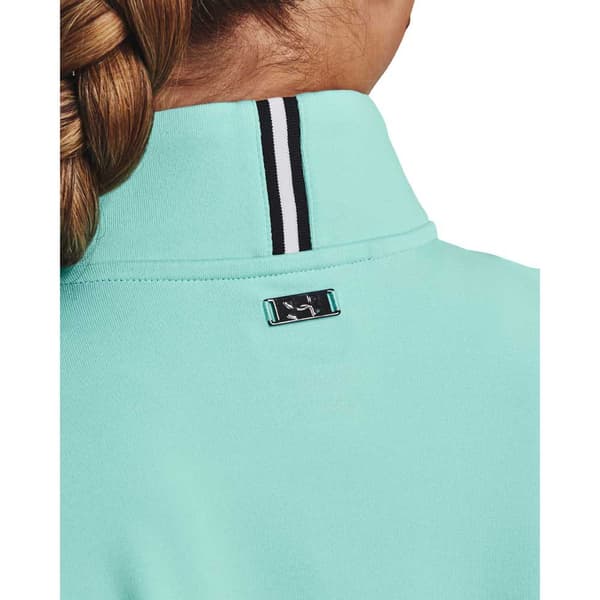 Under Armour Golf Halv Lynlå Sweatshirt Playoff Blå XS Kvinde