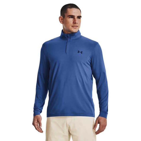 Under Armour Golf Halv Lynlå Sweatshirt Playoff Blå 2XL Kvinde