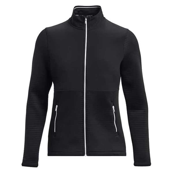 Under Armour Golf Sweatshirt Med Fuld Lynlås Storm Daytona Sort S Kvinde