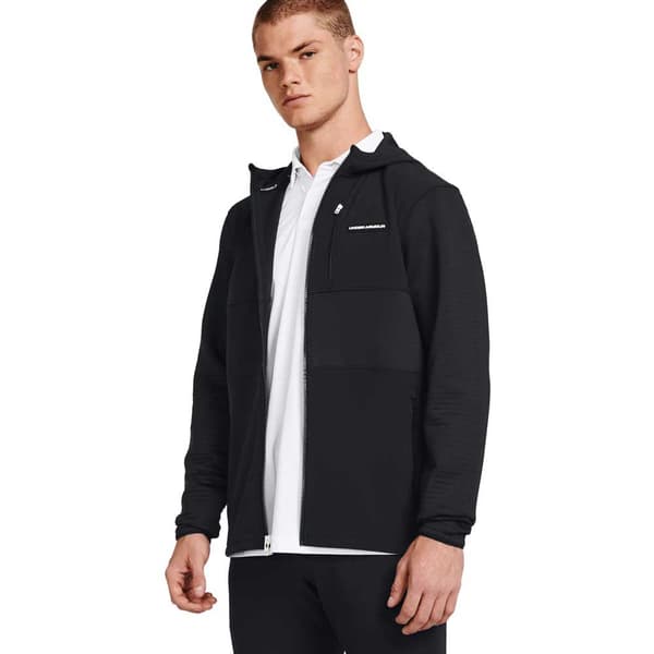 Under Armour Golf Sweatshirt Med Fuld Lynlås Storm Daytona Sort XL Kvinde