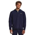 Miniatyrbillede 1 af 5: Under Armour Golf Sweatshirt Med Fuld Lynlås Storm Daytona Blå 2XL Kvinde