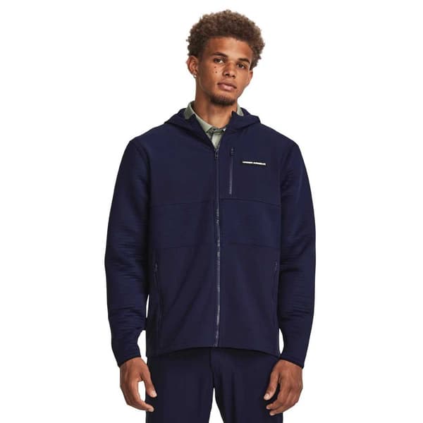 Under Armour Golf Sweatshirt Med Fuld Lynlås Storm Daytona Blå 2XL Kvinde