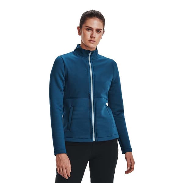 Under Armour Golf Sweatshirt Med Fuld Lynlås Storm Daytona Blå XS Kvinde