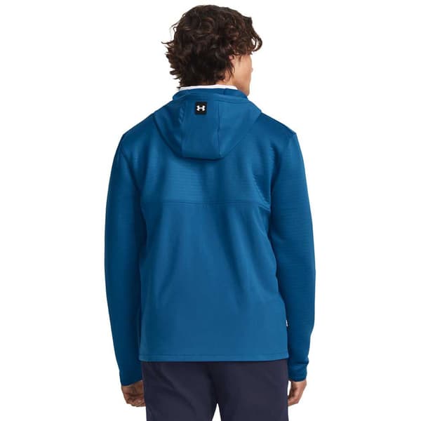 Under Armour Golf Sweatshirt Med Fuld Lynlås Storm Daytona Blå M Kvinde