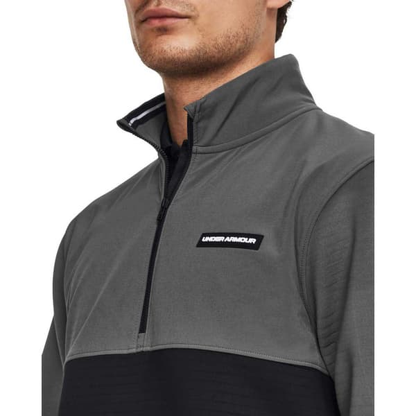 Under Armour Golf Halv Lynlå Sweatshirt Storm Daytona Grå 2XL Kvinde