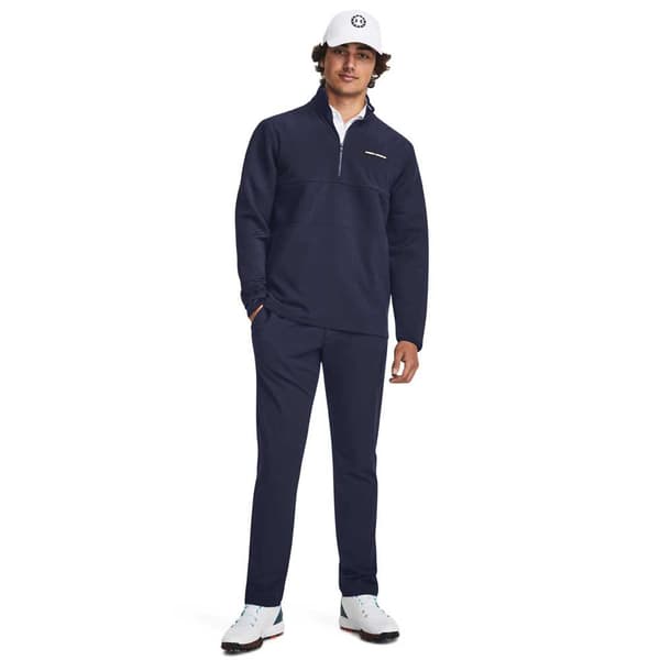 Under Armour Golf Halv Lynlå Sweatshirt Storm Daytona Blå 2XL Kvinde