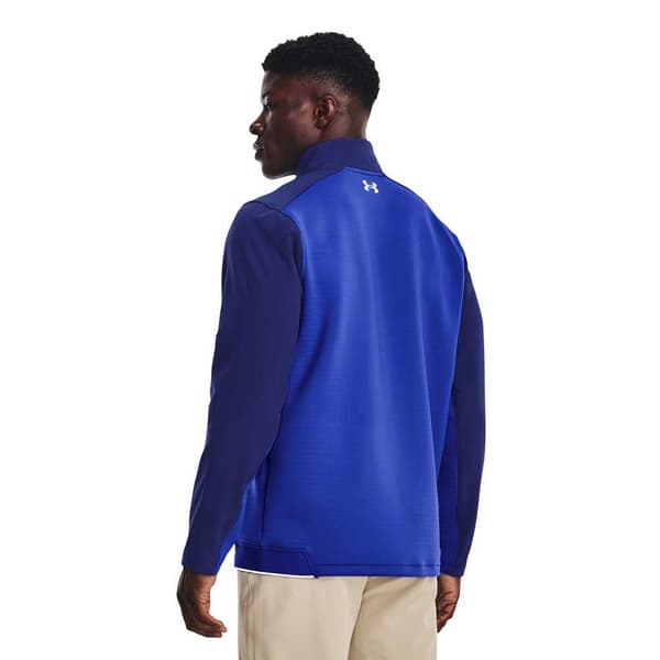 Under Armour Golf Halv Lynlå Sweatshirt Storm Daytona Blå 2XL Kvinde