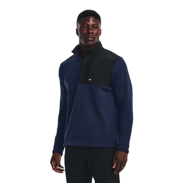 Under Armour Golf Halv Lynlå Sweatshirt Storm Blå 2XL Kvinde