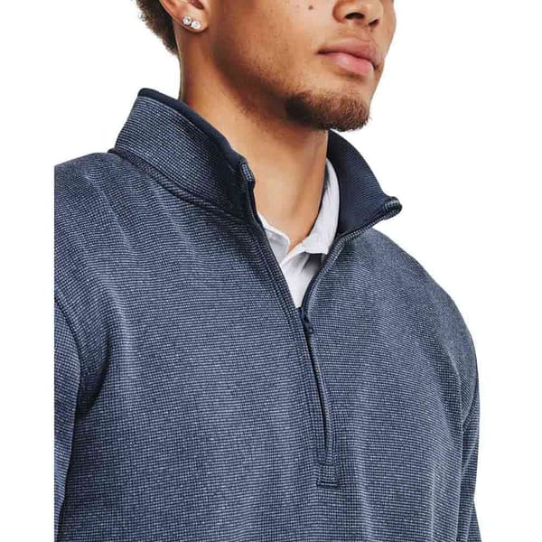 Under Armour Golf Halv Lynlå Sweatshirt Storm Blå S Kvinde