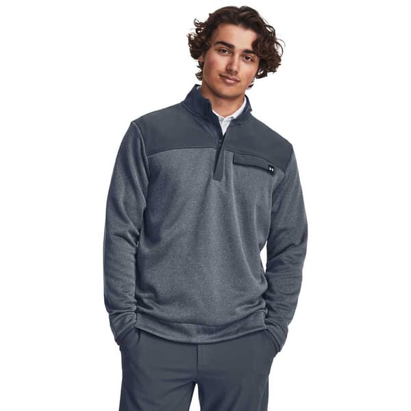 Under Armour Golf Tröja Med Halv Dragkedja Storm Grå S Kvinna