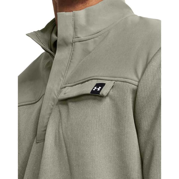 Under Armour Golf Tröja Med Halv Dragkedja Storm Grönt L Kvinna