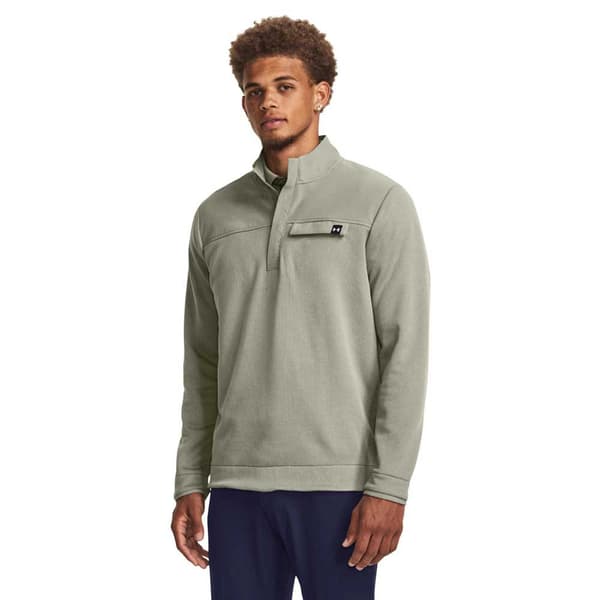 Under Armour Golf Tröja Med Halv Dragkedja Storm Grönt L Kvinna