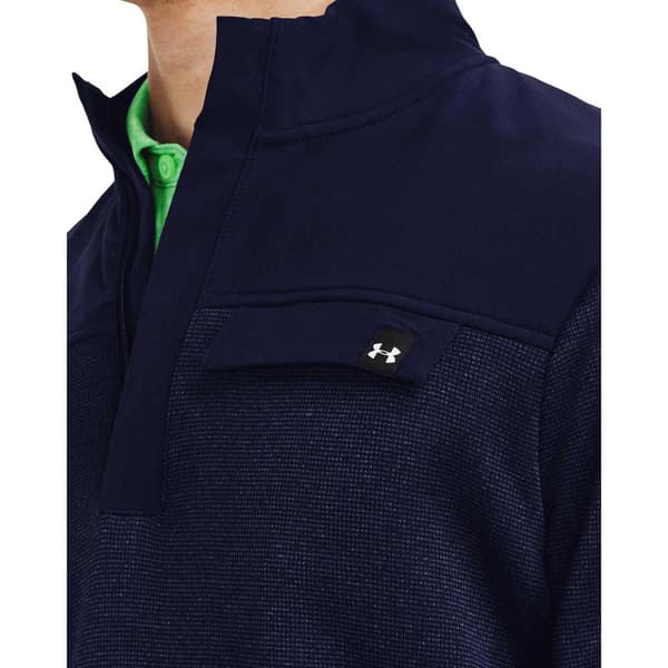 Under Armour Golf Puoliksi Vetoketjullinen Pusero Storm Sininen XL Nainen