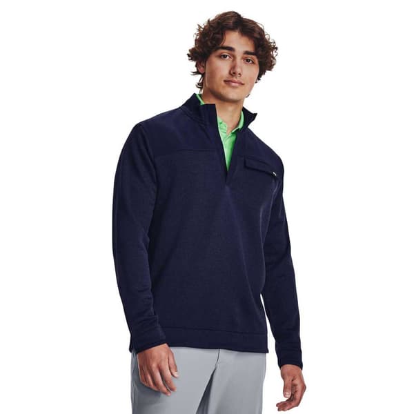 Under Armour Golf Puoliksi Vetoketjullinen Pusero Storm Sininen XL Nainen