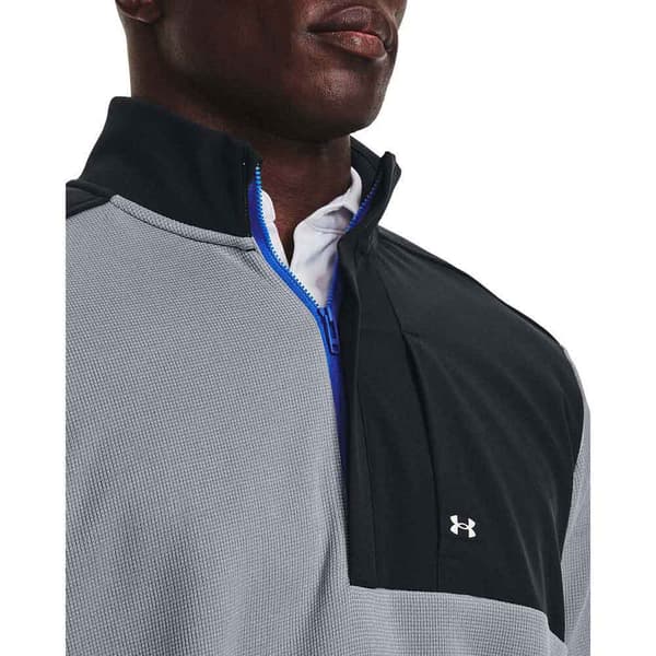 Under Armour Golf Halv Lynlå Sweatshirt Storm Grå XL Kvinde
