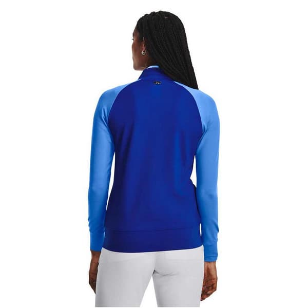 Under Armour Golf Sweatshirt Med Full Dragkedja Storm Midlayer Blå S Kvinna