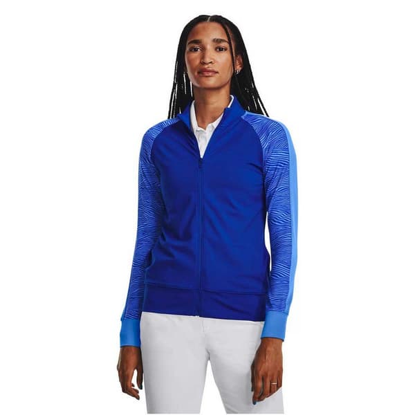Under Armour Golf Sweatshirt Med Full Dragkedja Storm Midlayer Blå S Kvinna