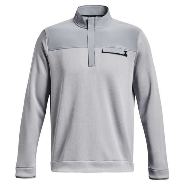 Under Armour Golf Tröja Med Halv Dragkedja Storm Grå 2XL Kvinna