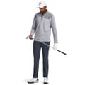 Miniatyrbild 6 av 6: Under Armour Golf Tröja Med Halv Dragkedja Storm Grå 2XL Kvinna