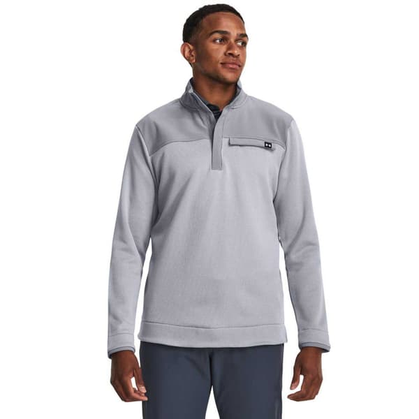 Under Armour Golf Tröja Med Halv Dragkedja Storm Grå 2XL Kvinna