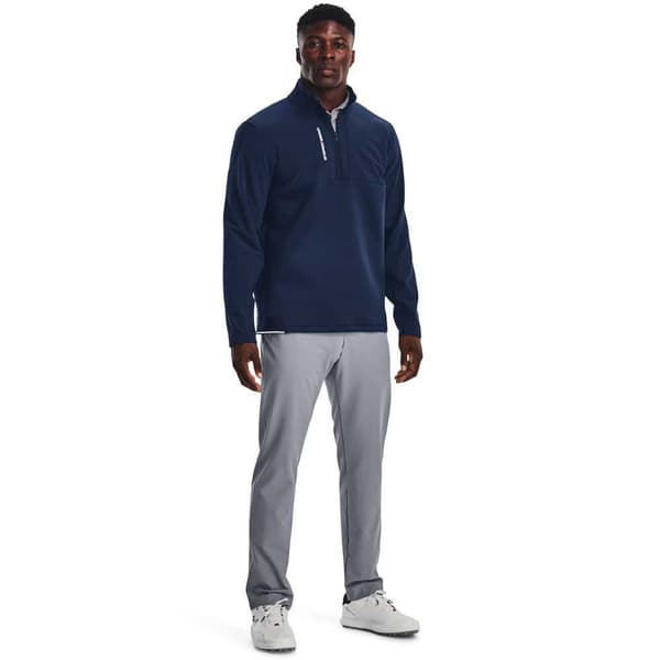 Under Armour Golf Tröja Med Halv Dragkedja Storm Daytona Blå 2XL Kvinna