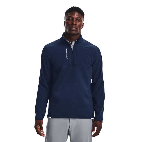 Under Armour Golf Tröja Med Halv Dragkedja Storm Daytona Blå 2XL Kvinna