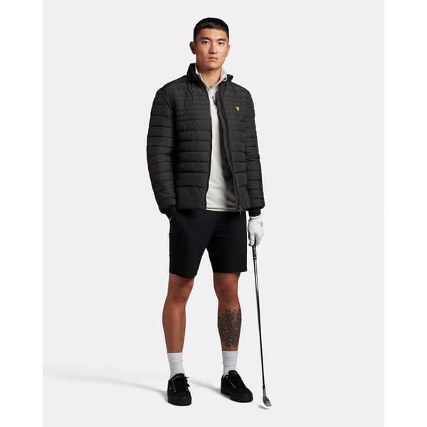 Lyle & Scott Tröja Med Halv Dragkedja Tonal Eagle Vit 2XL Kvinna