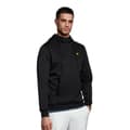 Miniatyrbillede 1 af 5: Lyle & Scott Hættetrøje Sort M Kvinde