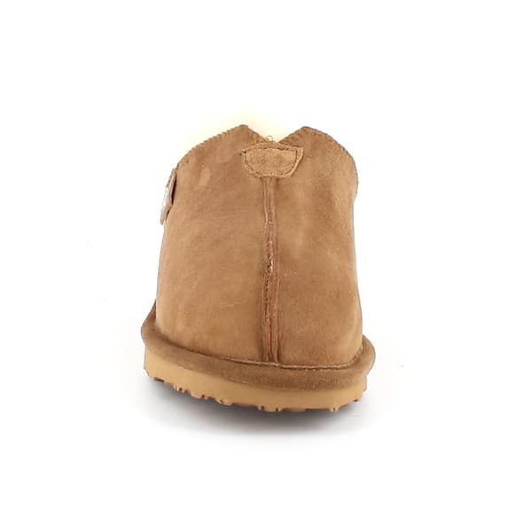 Axelda Åbo 38 - Fårskinnstoffla Chestnut/Creme