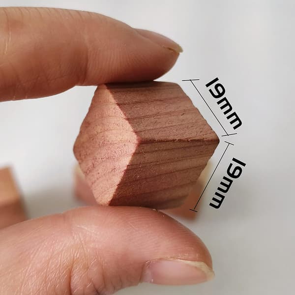 Cederblock för klädvård 10-pack
